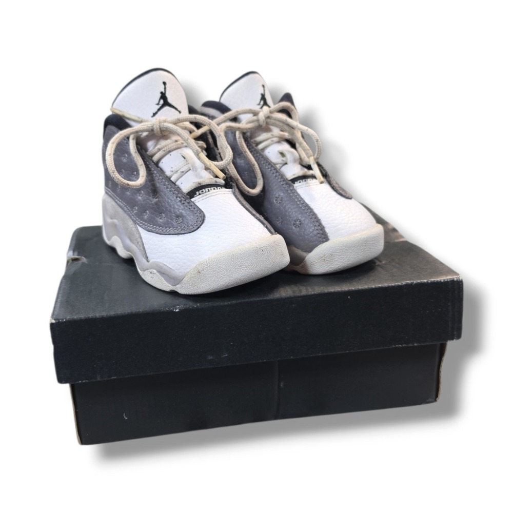 Nike Air Jordan 13 Retro TD Atmosphere Grey Toddler Size 6C 414581-016
